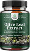 Potent Olive Leaf Extract Capsules - High Strength Antioxidant Supplement with 20% Oleuropein (2 Month Supply)