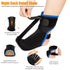 Plantar Fasciitis Night Splint Sock with Hand-Held Massage Tool Upgraded Soft Plantar Fasciitis Brace for Women Men