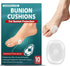 OAKDOLCHE 10Ct Hydrogel Bunion Cushions, Bunion Pain Relief Pads for Protection Against Shoe