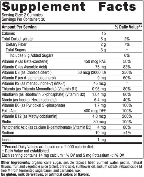 Nordic Naturals Women's Multivitamin Gummies, Mixed Berry - 60 Gummies - Support for Healthy Skin, Hair, Bones, Energy & Immunity - Non-GMO, Vegetarian - 30 Servings