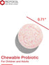 Protocol Chewable Probiotic - 90 Chewables with Lactobacillus Rhamnosus - 2 Billion CFU for Digestive Health & Immune