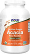 NOW Supplements Acacia Pure Powder | 12-Ounce | Certified Organic, Highly Soluble for Intestinal Health