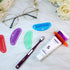 SMLBJUTE 5Pcs Plastic Tooth Paste Tube Squeezer Dispenser, Hanging Roller Tube Squeezer Holder for Saving Toothpaste