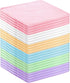 WhizToys 24 Pack Microfiber Cleaning Cloths11.8x11.8InThin Microfiber Towels Bulk, Towels for HomeKitchen,CarsCleaning Rags