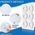 Nuanchu 150 Pcs Callus Cushions Pads for Feet, Soft Adhesive Felt Round Corn Cushions for Bottom of Foot, Pain Relief