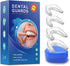 Mouth Guard for Teeth Grinding at Night, Reusable Bite Guard, 4 Pcs in 2 Sizes