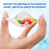 Pill Pouch Bags, Zippered Reusable Pill Baggies, Clear Plastic Storage for Cod Liver Oil, Pills (12 Pieces)