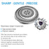 SH98/72 Head Shaver Replacement for Philips Norelco S9000 Prestige, 3Pcs Blades