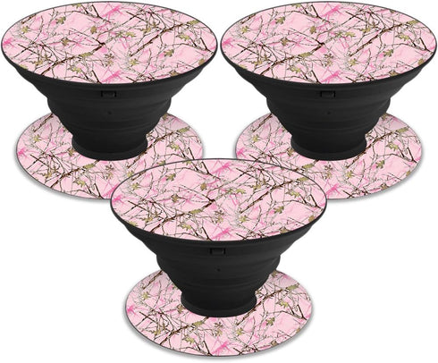MightySkins Skin for PopSocket - Conceal Pink | Unique Vinyl Decal Wrap Cover | Easy to Apply, Remove, Change Styles |