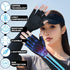 Long Copper Arthritis Gloves for Carpal Tunnel, Compression Gloves for Hand Pain Relief, Fingerless Typing Gloves