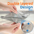 10PCS Non Scratch Steel Wire Dishwashing Rags, Substitute for Steel Wool Scrubbers, Multifunctional Kitchen Cleaning