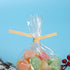PATIKIL Twist Ties 3.5" Paper Closure Tie for Party Tying Gift Bags, Candy, Bread, Arts Crafts, Pink Pack of 500