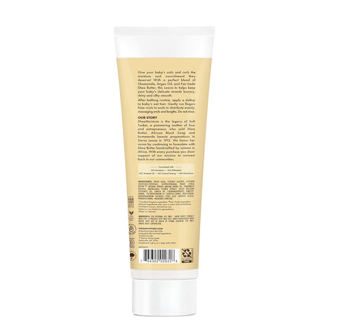 SheaMoisture Baby Leave-In Conditioner for Curly Hair Raw Shea, Chamomile and Argan Oil Moisturizes and Helps Detangle Delicate Curls and Coils 10.3 oz