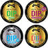 NEW Teaza Herbal Energy Pouch - Mixed (4 Pack) - Peppermint, Tropical, Cool Mint Chill, Banging Black Cherry