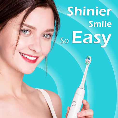 Seerein C2 C1 G2 W2 A3 G3 W3 4100 6100, 10 Pack Compatible with Philips sonicare Replacement Heads, Fit Philips