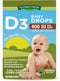 Vitamin D Drops for Infants, 400 IU, 9.2 mL by Nature's Truth | D3 Drops for Kids, Vegetarian, Non-GMO