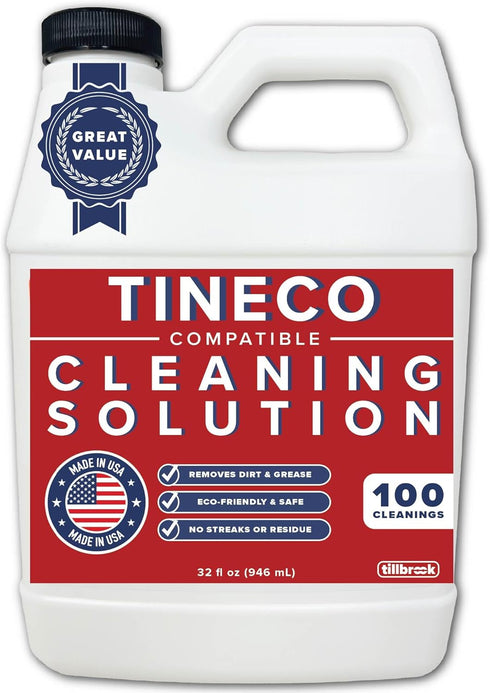 Tillbrook Floor Cleaner Compatible with Tineco - 100 CLEANINGS - 32oz Floor Cleaning