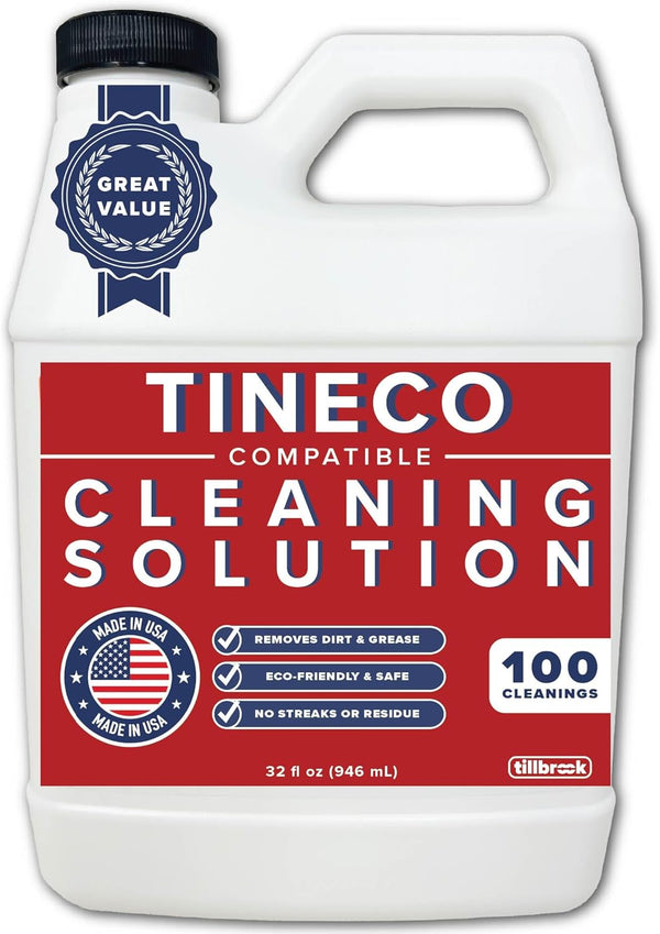 Tillbrook Floor Cleaner Compatible with Tineco - 100 CLEANINGS - 32oz Floor Cleaning
