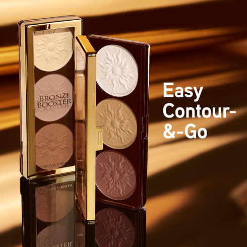 Physicians Formula Highlighter & Contour Powder Palette, Shimmer Strobing, Dermatologist Tested