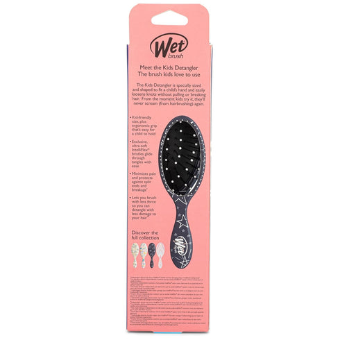 Wet Brush Kids Detangler Hair Brushes - Stars, Midi Detangling Brush with Ultra-Soft IntelliFlex Bristles for All Hair