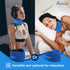 Atsuwell Neck Brace for Sleeping, Soft Cervical Collar for Neck Pain, Adjustable Support with Hot Cold Gel Packs