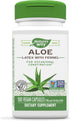 Nature's Way Aloe Latex with Fennel | 100 Vegan Capsules | For Occasional Constipation