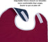 Shorewood Medical Adult Bib for Men, Women. Adjustable neck. Waterproof Inner Lining & Crumb Catcher.Machine wash & Dry