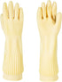 Mamison Pink Kitchen Rubber Gloves (XXL Size, 1 Pair) Reusable Waterproof Dishwashing Gloves