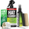 4-in-1 Professional Hat Cleaning Kit, Gentle Cleaner for Baseball Caps, Cowboy & Felt Hats with Deodorizer and Brush
