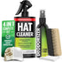 4-in-1 Professional Hat Cleaning Kit, Gentle Cleaner for Baseball Caps, Cowboy & Felt Hats with Deodorizer and Brush