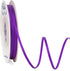 Ribbli Purple Double Faced Satin Ribbon, 1/8” x 50 Yards - Use for Bows, Gift Wrapping, Wedding Card Decoration.