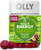 OLLY Daily Energy Gummy, Caffeine Free, Vitamin B12, CoQ10, Goji Berry, Adult