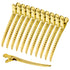 Stainless Steel Hair Prong and Duckbill Clips - Sectioning Clips for Hairstyling and Salon Use