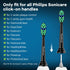 Toptheway Replacement Toothbrush Heads, Compatible with Philips Sonicare Protectiveclean, 10 Pack
