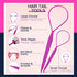 YGDZ 1500 pcs Mini Hair Rubber Bands - 24 Colors Small Hair Ties, Ponytail Holders, Colorful Accessories for Toddler,