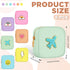 Zubebe 6 Pcs Preppy Patch Cute Makeup Bags Toiletry Bags Skincare Bag Chenille Letter Nylon Bag for Purse Small Zipper Cosmetic Makeup Pouch Preppy Things for Travel (Fresh Color)