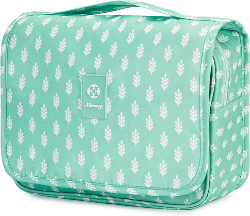 Narwey Hanging Travel Toiletry Bag - Waterproof Cosmetic Organizer for Women and Girls