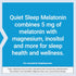 Life Extension Quiet Sleep Melatonin, 5 mg, 60 Capsules for Healthy Circadian Rhythms