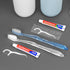 30 pcs Disposable Toothbrushes with 10g Toothpaste, Floss Individually Wrapped, Bulk Toothbrush Kit for Hotel, Guests