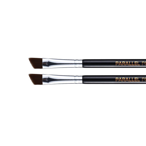 Parallel Products The BROW Brush - Premium Angled Eyebrow Brush (2 Pack) for Makeup, Gel, and Tint