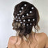 JHOO Bridal Hair Accessory - 20PCS Rhinestone Hair Pins Wedding Jewelry for Bridal (Silver)