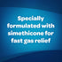 Gas-X Extra Strength Chewable Gas Relief Tablets, Simethicone 125 mg, Peppermint Creme, 18 Count