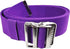 LiftAid Transfer and Gait Belt 60 Inch with Metal Buckle - Walking, Standing, Transfer Aid (Purple)