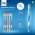 Urban Essentials Bulk Toothbrush (50) & Toothpaste (50) Pack with Covers, Premium Quality Individually Wrapped