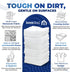 Iconikal Dry Mop Pad Refills (90-Pack) - Unscented Disposable Mop Pads for Sweeping, Mopping, Dusting - Fits Swiffer