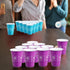 Jingmore 60 Frozen 16oz Pieces Snowflakes Plastic Cups Disposable Winter Snowflake Beverage Drinking Cups for Birthday