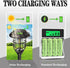 Zsolarigt 1.2V 2700mAh, 4 Counts 1.2V Rechargeable NiMh AA Battery Double A High Performance Batteries Long Lasting