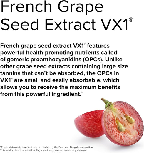 Terry Naturally Clinical OPC Extra Strength, 60 Softgels, French Grape Seed Extract, Non-GMO