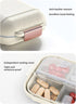 YOXIER Large Capacity Green Travel Pill Box