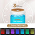SUMAMAVIA 150ML 7-Color BedroomLight Essential Oil Diffuser, Small Portable Aromatherapy Diffuser, Home Fragrance Aroma
